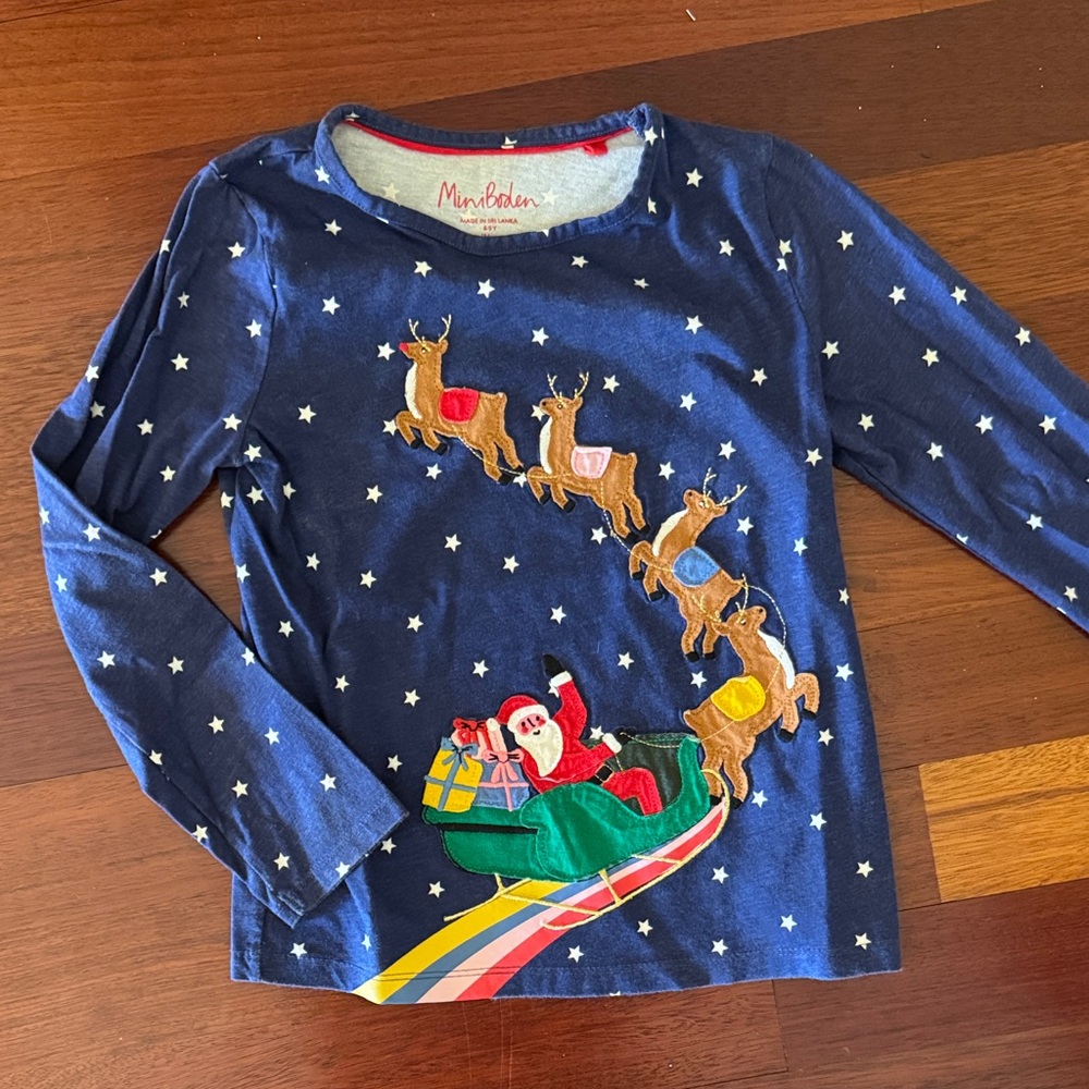 Santa Sleigh - Christmas Mini Boden!